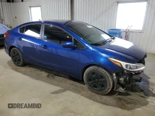 2018 Kia Forte LX with VIN 3KPFK4A77JE195028, listed as a Copart auction lot 45512505 with 180,143 mi miles and Salvage Title. Bid and sale history available at carsss.com. Image 4.