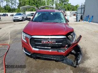 2022 GMC Terrain SLE with VIN 3GKALMEV1NL165741, listed as a Copart auction lot 53350335 with 72,112 mi miles and Salvage title. Bid and sale history available at DreamBid. Image 5.
