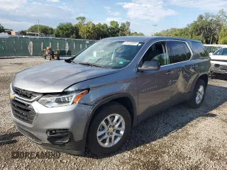 2021 Chevrolet Traverse LS with VIN 1GNERFKW4MJ174791, listed as a Copart auction lot 68449694 with 83,134 mi miles and Non Repairable. Bid and sale history available at carsss.com. Image 1.