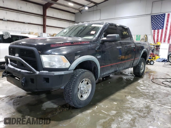 2010 Dodge Ram 2500 SLT with VIN 3D7TT2CT8AG191031, listed as a Copart auction lot 45346205 with 177,131 mi miles and Salvage Title. Bid and sale history available at carsss.com. Image 1.