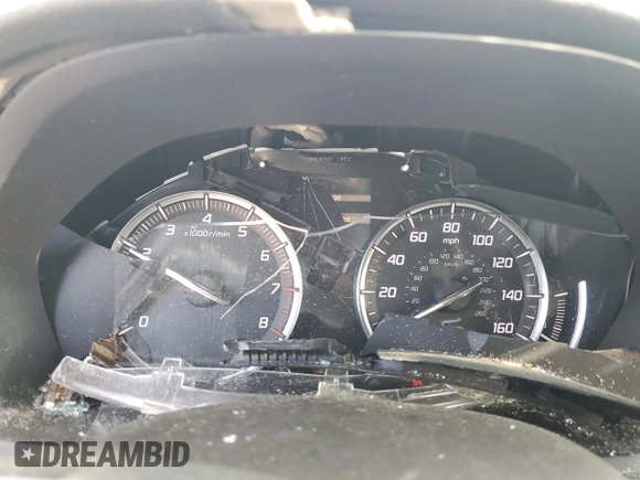 2014 Acura MDX Advance with VIN 5FRYD4H87EB036932, listed as a Copart auction lot 48427385 with Not Provided miles and Salvage Title. Bid and sale history available at DreamBid. Image 9.