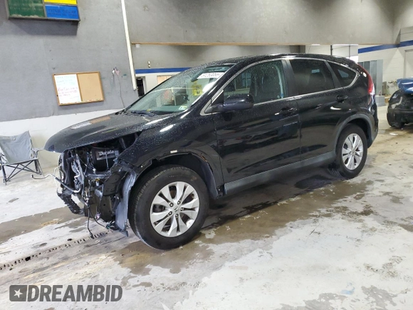 2014 Honda CR-V EX with VIN 2HKRM4H54EH702058, listed as a Copart auction lot 51253055 with 113,643 mi miles and Salvage Title. Bid and sale history available at carsss.com. Image 1.