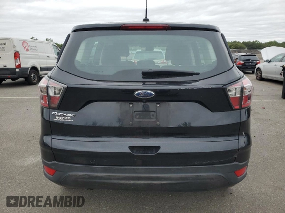 2017 Ford Escape S with VIN 1FMCU0F73HUB48388, listed as a Copart auction lot 62331605 with 65,461 mi miles and Salvage title. Bid and sale history available at DreamBid. Image 6.