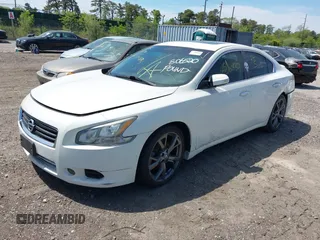 2013 Nissan Maxima S с VIN 1N4AA5AP5DC806520, выставлен на аукционе IAAI как лот 42250289 с пробегом Не указан миль и . История ставок и продаж доступна на DreamBid. Изображение 2.