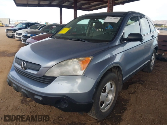 2008 Honda CR-V LX with VIN JHLRE38358C009640, listed as a IAAI auction lot 42129105 with 97,307 mi miles and . Bid and sale history available at carsss.com. Image 2.