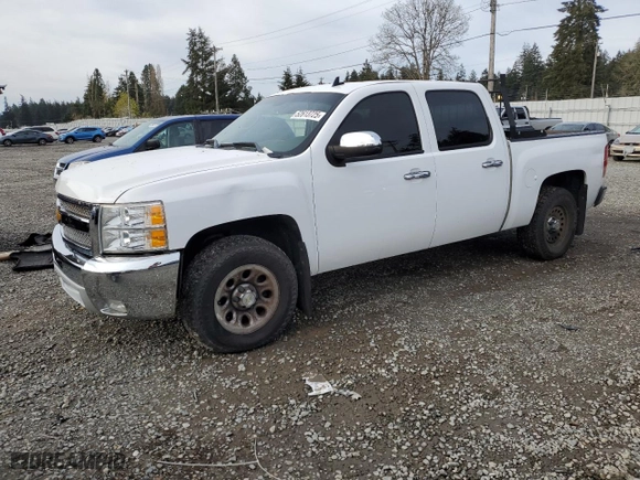 2013 Chevrolet Silverado 1500 LT with VIN 3GCPKSE70DG226373, listed as a Copart auction lot 52613725 with 124,107 mi miles and Clean Title. Bid and sale history available at carsss.com. Image 1.