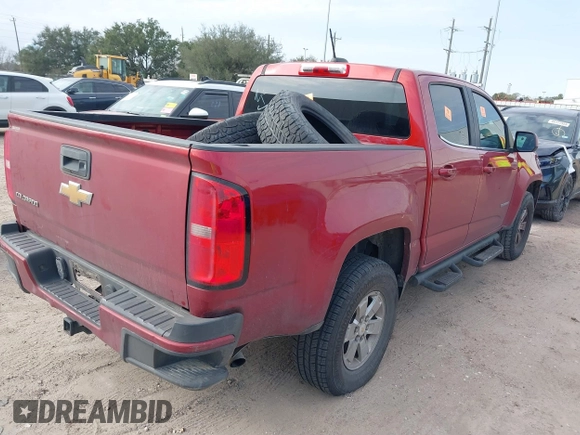 2016 Chevrolet Colorado 2WD WT with VIN 1GCGSBE39G1157263, listed as a IAAI auction lot 41580042 with 102,516 mi miles and . Bid and sale history available at DreamBid. Image 4.