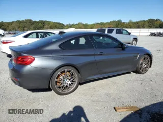 2018 BMW M4 with VIN WBS4Y9C54JAA85700, listed as a Copart auction lot 75889994 with Not Provided miles and Salvage Title. Bid and sale history available at carsss.com. Image 3.