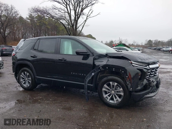 2025 Chevrolet Equinox AWD LT with VIN 3GNAXPEG8SL190562, listed as a IAAI auction lot 41863489 with 4,723 mi miles. Bid and sale history available at carsss.com. Image 13.