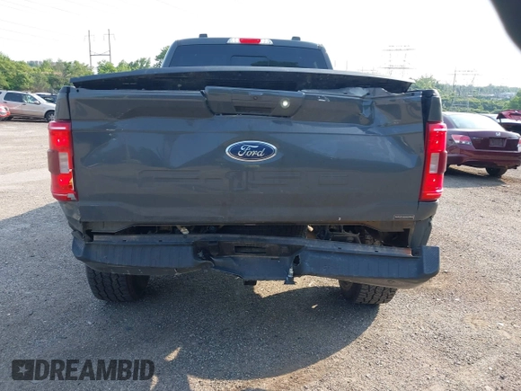 2021 Ford F-150 XL with VIN 1FTFW1E85MKD35973, listed as a IAAI auction lot 42381874 with 57,982 mi miles and . Bid and sale history available at DreamBid. Image 17.