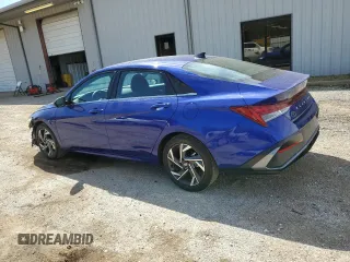 2024 Hyundai Elantra SEL with VIN KMHLS4DG5RU761646, listed as a Copart auction lot 50227625 with 8,609 mi miles and Salvage title. Bid and sale history available at DreamBid. Image 2.