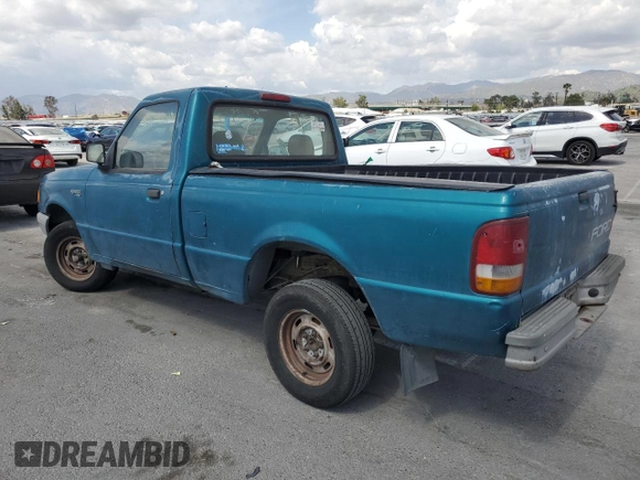 1994 Ford Ranger Splash with VIN 1FTCR10A9RUE01764, listed as a Copart auction lot 51811525 with 158,661 mi miles and Non repairable. Bid and sale history available at DreamBid. Image 2.