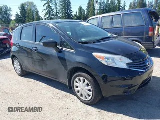 2015 Nissan Note S z VIN 3N1CE2CP0FL410640, wystawiony jako IAAI lot #42370242 z przebiegiem 141 408 mil mil oraz . Historia ofert i sprzedaży dostępna na DreamBid. Obrazek 1.