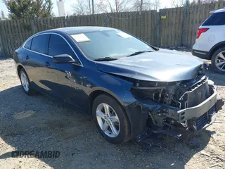 2019 Chevrolet Malibu LS z VIN 1G1ZB5ST3KF191816, wystawiony jako IAAI lot #41890238 z przebiegiem 88 362 mil mil oraz . Historia ofert i sprzedaży dostępna na DreamBid. Obrazek 1.