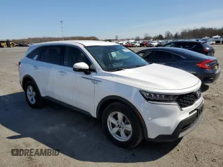 2021 Kia Sorento LX with VIN 5XYRG4LC3MG019853, listed as a Copart auction lot 48263335 with 57,107 mi miles and Salvage Title. Bid and sale history available at carsss.com. Image 4.