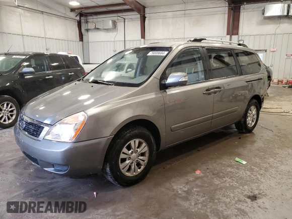 2012 Kia Sedona LX with VIN KNDMG4C72C6441773, listed as a Copart auction lot 79008684 with 167,143 mi miles and Clean Title. Bid and sale history available at DreamBid. Image 1.