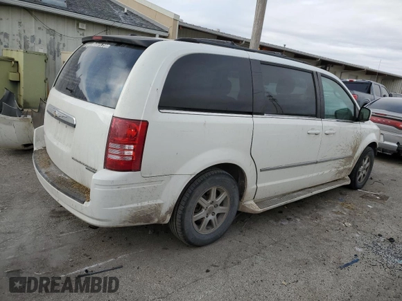 2010 Chrysler Town & Country Touring with VIN 2A4RR5D14AR214357, listed as a Copart auction lot 41743195 with 125,724 mi miles and Salvage Title. Bid and sale history available at carsss.com. Image 3.