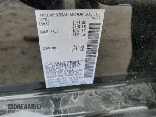 2024 Nissan Altima 2.5 SV with VIN 1N4BL4DVXRN324804, listed as a Copart auction lot 83689304 with 12,928 mi miles and Salvage Title. Bid and sale history available at carsss.com. Image 13.