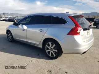 2017 Volvo V60 Premier with VIN YV140MEK9H1372844, listed as a Copart auction lot 44584685 with 131,025 mi miles and Salvage Title. Bid and sale history available at carsss.com. Image 2.
