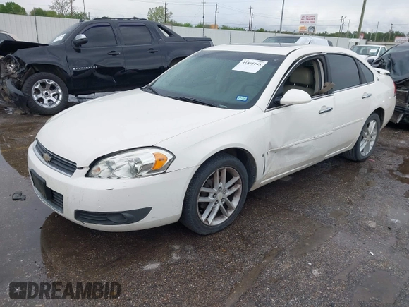 2008 Chevrolet Impala LTZ with VIN 2G1WU583389180613, listed as a IAAI auction lot 41865145 with 213,622 mi miles and . Bid and sale history available at DreamBid. Image 17.