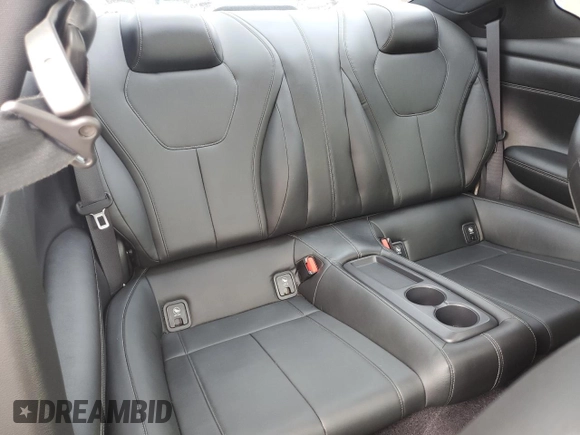 2018 Infiniti Q60 Luxe with VIN JN1CV7EK9JM200535, listed as a Copart auction lot 54583145 with 44,048 mi miles and Salvage Title. Bid and sale history available at carsss.com. Image 10.