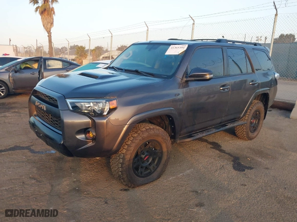 2018 Toyota 4Runner SR5 with VIN JTEBU5JR4J5528003, listed as a IAAI auction lot 41365391 with 36,941 mi miles. Bid and sale history available at carsss.com. Image 17.