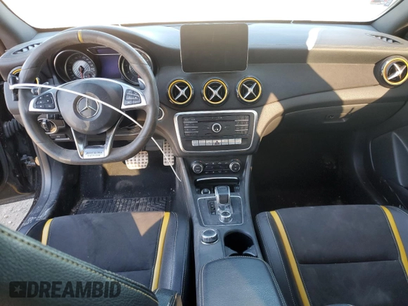 2018 Mercedes-Benz CLA with VIN WDDSJ5CB0JN668519, listed as a Copart auction lot 44824243 with 44,098 mi miles. Bid and sale history available at carsss.com. Image 8.