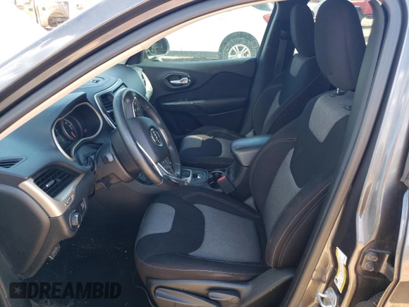 2016 Jeep Cherokee Altitude with VIN 1C4PJLAB4GW369495, listed as a Copart auction lot 52649235 with 185,848 mi miles and Salvage Title. Bid and sale history available at DreamBid. Image 7.