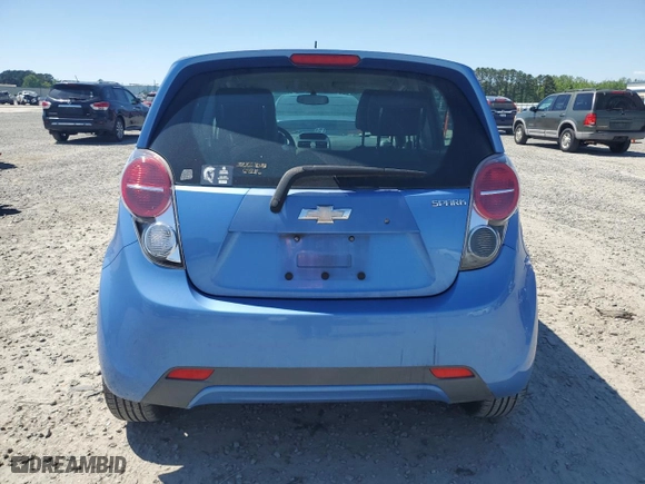 2015 Chevrolet Spark LS with VIN KL8CB6S95FC752248, listed as a Copart auction lot 53209745 with 192,173 mi miles and Clean Title. Bid and sale history available at carsss.com. Image 6.
