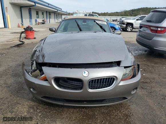 2004 BMW Z4 2.5i with VIN 4USBT33514LS53271, listed as a Copart auction lot 79224854 with NaN miles and Salvage Title. Bid and sale history available at carsss.com. Image 5.