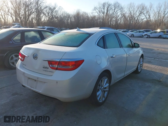 2012 Buick Verano Leather Group with VIN 1G4PS5SKXC4156818, listed as a IAAI auction lot 41734296 with 94,172 mi miles. Bid and sale history available at carsss.com. Image 4.