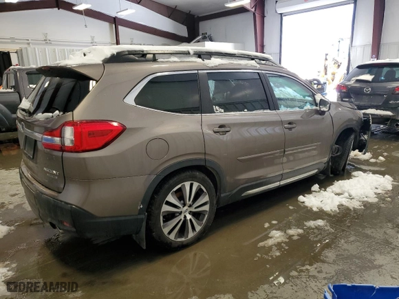 2021 Subaru Ascent Limited with VIN 4S4WMAPD0M3471823, listed as a Copart auction lot 50133095 with 49,712 mi miles and Salvage Title. Bid and sale history available at carsss.com. Image 3.