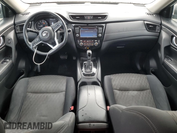 2017 Nissan Rogue SV with VIN 5N1AT2MT1HC875914, listed as a Copart auction lot 48263925 with 80,874 mi miles and Salvage Title. Bid and sale history available at carsss.com. Image 8.