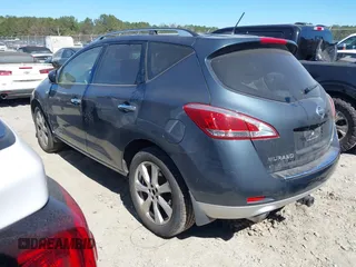 2012 Nissan Murano SV with VIN JN8AZ1MW3CW217191, listed as a IAAI auction lot 41688323 with 183,661 mi miles and . Bid and sale history available at carsss.com. Image 3.