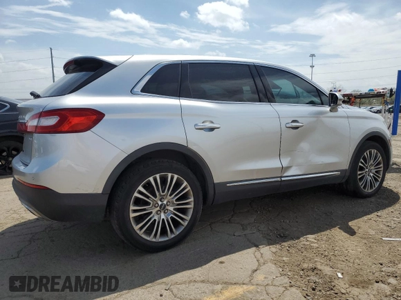 2016 Lincoln MKX Reserve with VIN 2LMTJ8LR2GBL60494, listed as a Copart auction lot 55028745 with 153,624 mi miles and Clean Title. Bid and sale history available at carsss.com. Image 3.