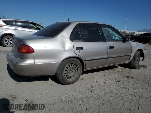1999 Toyota Corolla VE with VIN 1NXBR12E9XZ158252, listed as a Copart auction lot 58757595 with 232,776 mi miles and Salvage title. Bid and sale history available at DreamBid. Image 3.