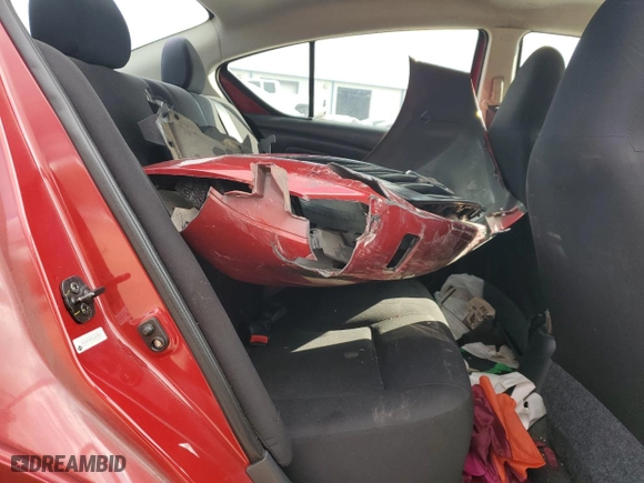 2014 Nissan Versa S Plus with VIN 3N1CN7AP5EL852585, listed as a Copart auction lot 85441484 with 184,074 mi miles and Salvage Title. Bid and sale history available at carsss.com. Image 10.