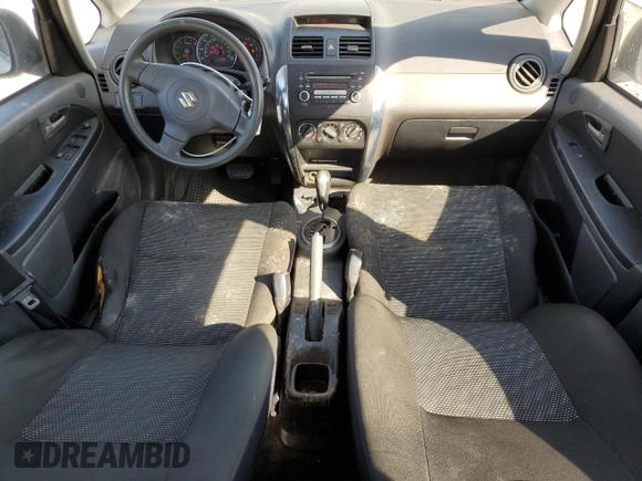 2007 Suzuki SX4 with VIN JS2YB413875101738, listed as a Copart auction lot 74173834 with 99,091 mi miles and Salvage Title. Bid and sale history available at carsss.com. Image 8.