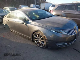 2014 Lincoln MKZ with VIN 3LN6L2J99ER823846, listed as a IAAI auction lot 41309368 with 126,451 mi miles. Bid and sale history available at carsss.com. Image 1.