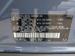 2023 Subaru Solterra Limited z VIN JTMABABA9PA035506, wystawiony jako IAAI lot #41926175 z przebiegiem 11 848 mil mil oraz . Historia ofert i sprzedaży dostępna na DreamBid. Obrazek 9.