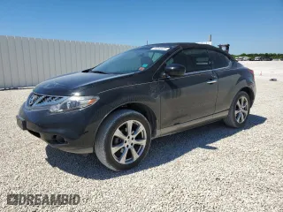 2014 Nissan Murano CrossCabriolet with VIN JN8AZ1FY7EW302116, listed as a Copart auction lot 48848425 with 62,764 mi miles and Salvage Title. Bid and sale history available at carsss.com. Image 1.