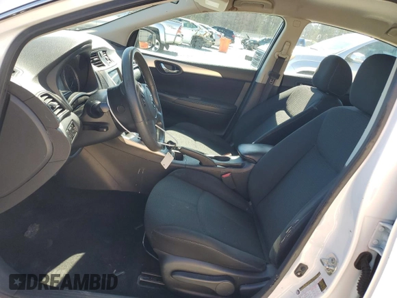 2019 Nissan Sentra SV with VIN 3N1AB7AP4KY206100, listed as a Copart auction lot 48016145 with 153,436 mi miles and Salvage Title. Bid and sale history available at carsss.com. Image 7.