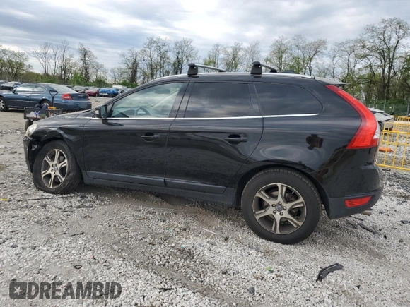 2013 Volvo XC60 T6 with VIN YV4902DZ2D2385046, listed as a Copart auction lot 53810845 with 112,616 mi miles and Salvage Title. Bid and sale history available at carsss.com. Image 2.