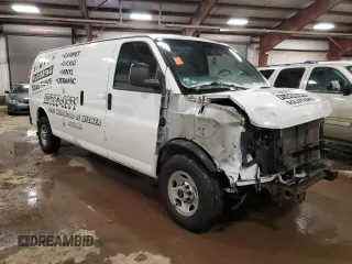 2017 GMC Savana Cargo Van with VIN 1GTW7BFF0H1133490, listed as a Copart auction lot 86255914 with 139,878 mi miles and Clean Title. Bid and sale history available at carsss.com. Image 4.