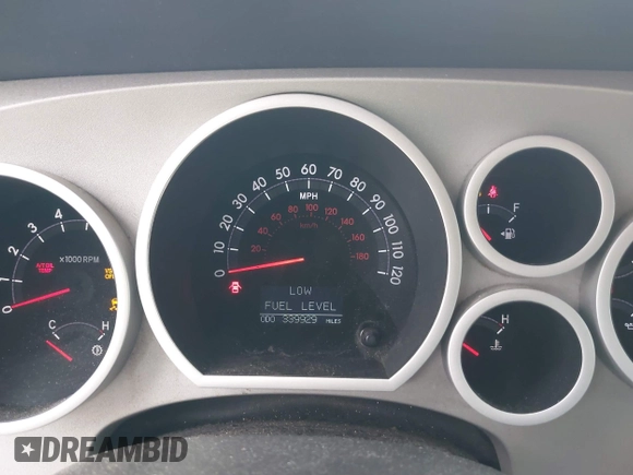 2007 Toyota Tundra Limited z VIN 5TBEV58197S459237, wystawiony jako IAAI lot #41852184 z przebiegiem 339 929 mil mil oraz . Historia ofert i sprzedaży dostępna na DreamBid. Obrazek 7.