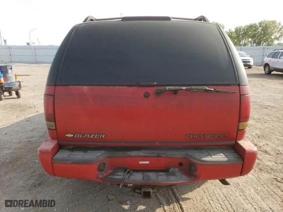 2003 Chevrolet Blazer LS with VIN 1GNDT13X83K135413, listed as a Copart auction lot 71185894 with 0 mi miles and Salvage Title. Bid and sale history available at carsss.com. Image 6.