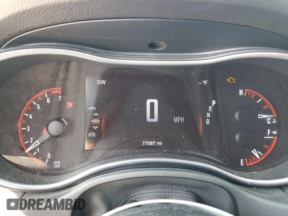 2019 Dodge Durango SXT Plus with VIN 1C4RDJAG9KC634244, listed as a Copart auction lot 49785315 with 77,097 mi miles and Salvage title. Bid and sale history available at DreamBid. Image 9.