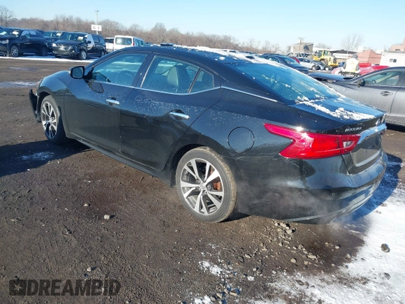 2018 Nissan Maxima SV with VIN 1N4AA6AP5JC374240, listed as a IAAI auction lot 41195881 with 112,475 mi miles and . Bid and sale history available at DreamBid. Image 3.
