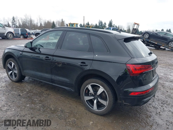 2023 Audi Q5 S line Prestige with VIN WA1FAAFY9P2119071, listed as a IAAI auction lot 41591280 with 3,751 mi miles. Bid and sale history available at carsss.com. Image 3.