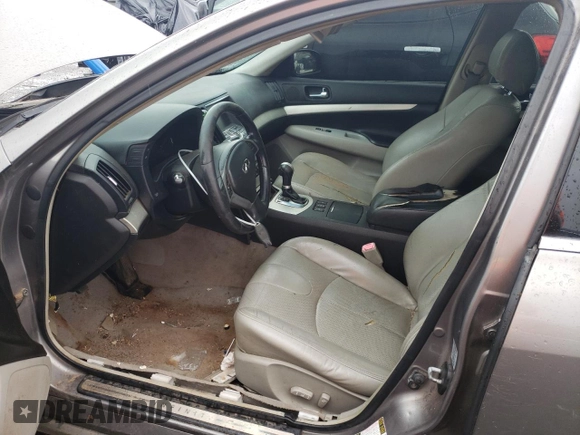 2007 Infiniti G35 G35x with VIN JNKBV61FX7M801312, listed as a Copart auction lot 55379815 with 152,316 mi miles and Salvage Title. Bid and sale history available at DreamBid. Image 7.